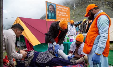 Medical services at Shri Manimahesh Yatra 2023 - VMRK