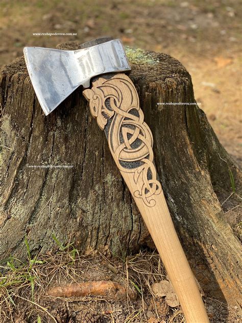 Norse Mythology Symbols Axe Handmade Axe Viking Axe Forged - Etsy