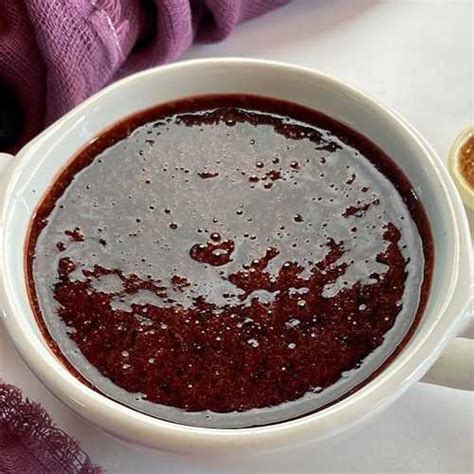 Blueberry Puree - Corrie Cooks