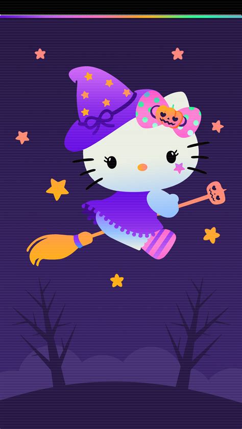 Cute Walls ♡: Hello kitty Halloween wallpaper set