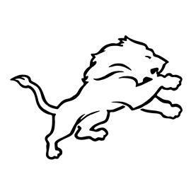 NFL Detroit Lions Stencil | Lion stencil, Detroit lions logo, Detroit lions