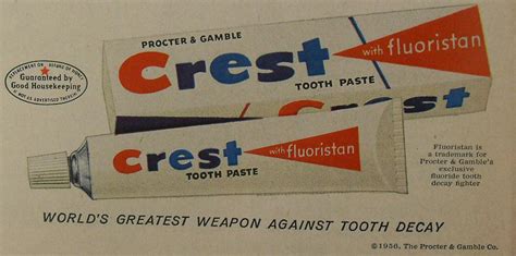 Great 1956 Headline for Crest Toothpaste - Swipe File