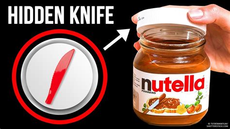 Every Nutella Jar Comes with a Gift and 23 Hidden Secrets Revealed ...