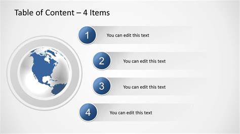 Table Of Contents Powerpoint Template