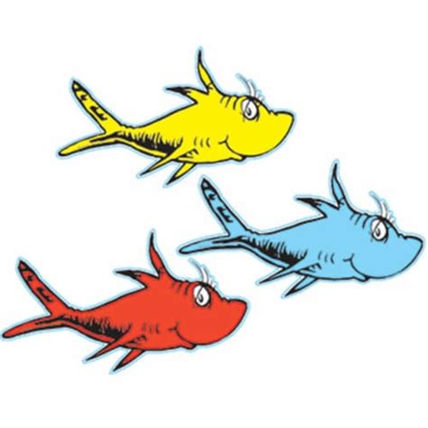 Eureka Eu-841218 Dr Seuss One Fish Two Fish Paper, 1 - Kroger