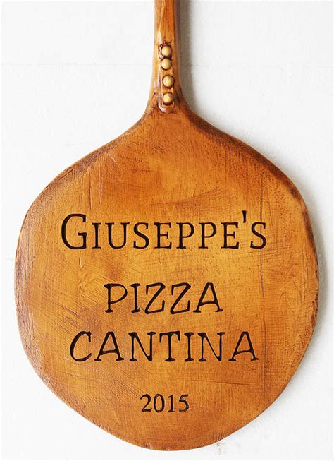 Personalized Pizza Paddle – PIAZZA PISANO