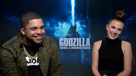 Millie Bobby Brown says Godzilla set was 'daunting'