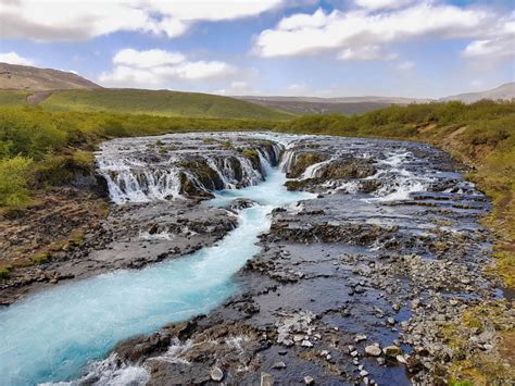 Bruarfoss Waterfall & Midfoss - Iceland - Hiking Map - Hitched to Travel