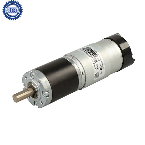 36mm 12V Low Rpm DC Planetary Gear Motor with Encoder for Ventilator ...