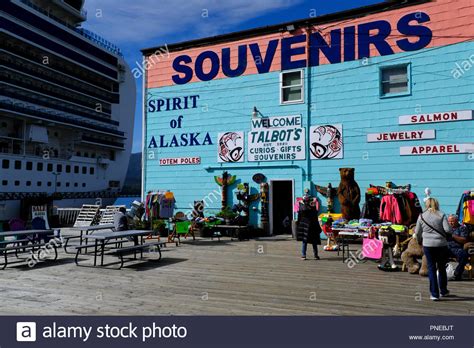 Spirit of Alaska Souvenirs shop in Ketchikan, Alaska Stock Photo - Alamy