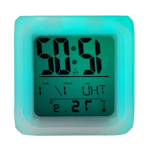 Washington Redskins Sport Alarm Digital Clock 7 LED