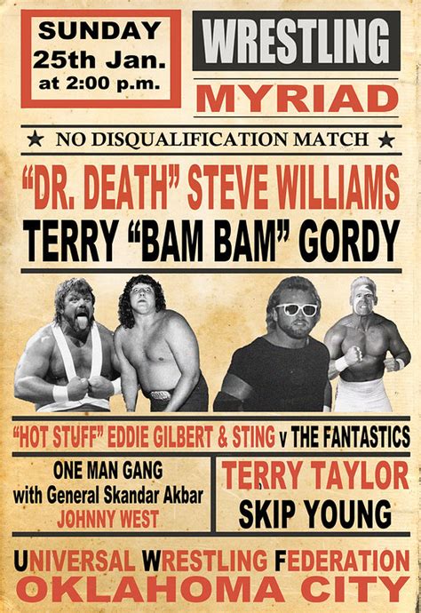 Classic Wrestling Posters | Wrestlingfigs.com WWE Figure Forums