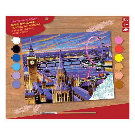 Painting by Numbers London | Hobbycraft