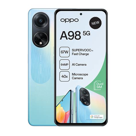 OPPO A98 5G 256GB Dual Sim - Dreamy Blue | Shop Today. Get it Tomorrow! | takealot.com