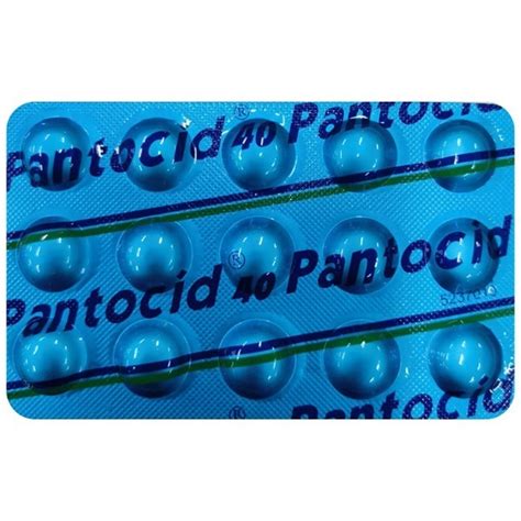 Pantocid 40 Tablet (15): Uses, Price, Dosage, Side Effects, Substitute, Buy Online