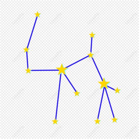 Virgo Constellation, Constellation Lines, Light Star, Dark Lines Free PNG And Clipart Image For ...