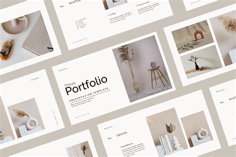 Photography Portfolio PowerPoint Presentation Template par SK_Template ...