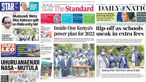 Standard Newspaper Kenya News | Daily Updates | TUKO