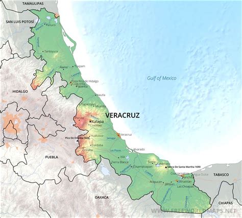 Veracruz Map