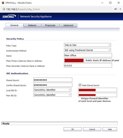 VPN connection between 2 sonicwall devices - Network Engineering Stack ...