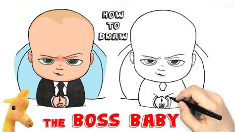 How To Draw Boss Baby Drawing Tutorial Youtube | Images and Photos finder