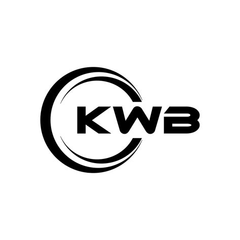 kwb logo diseño, inspiración para un único identidad. moderno elegancia y creativo diseño ...