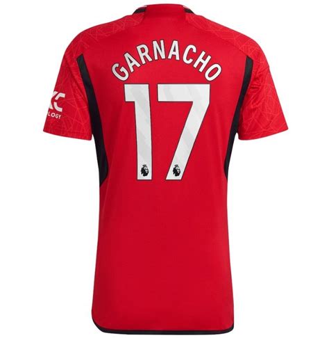 Garnacho Manchester United 23/24 Home Jersey - JerseyMotion