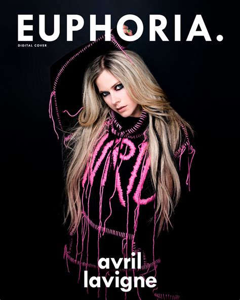 Avril Lavigne Cover Story - EUPHORIA.