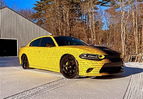 Custom Dodge Charger R/T Pays Tribute to Fallen Roadside First Responders | Dodge Garage