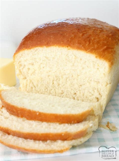 HOMEMADE BUTTERMILK BREAD - Butter with a Side of Bread