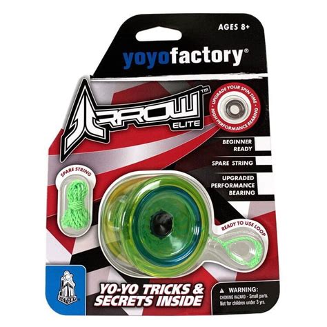 Yoyofactory Arrow Elite Green Yoyo (Responsive & Unresponsive) - DNA ...