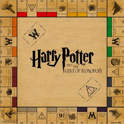 Harry Potter Monopoly Board by FunkBlast on DeviantArt | Harry potter ...