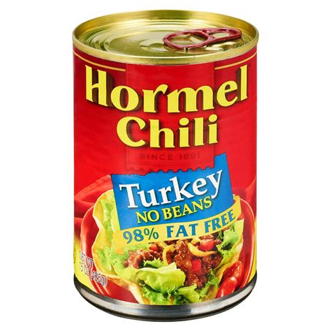 Amazon.com : Hormel Turkey Chili No Beans, 15-Ounce (Pack of 6) : Chili ...