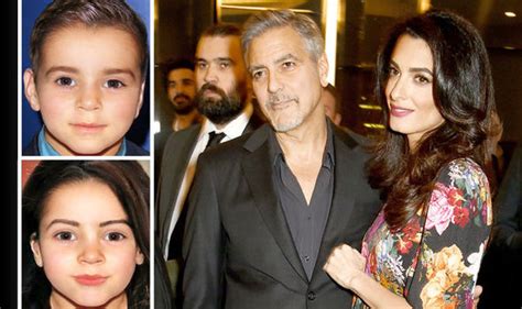 Is this what George and Amal Clooney's twins will look like? Star expecting 'boy and girl ...