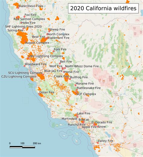 Fire Map West Coast Usa - United States Map