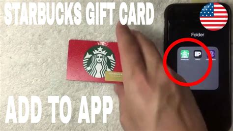 How To Add Starbucks Gift Card Into Starbucks App 🔴 - YouTube