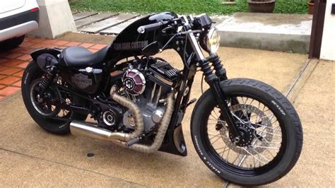 Harley Sportster Nightster - Team Dark Custom - YouTube