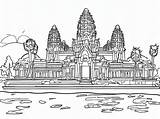 Hindu Temple Coloring Pages sketch template