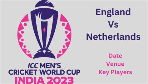 England Vs Netherlands, Cricket World Cup 2023, November 8th