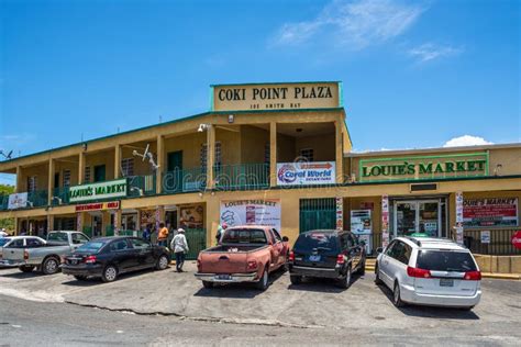 Shopping Center at the Charlotte Amalie Cruise Port in St Thomas, United States Virgin Islands ...