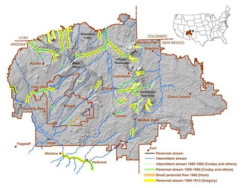 Navajo Nation Road Map