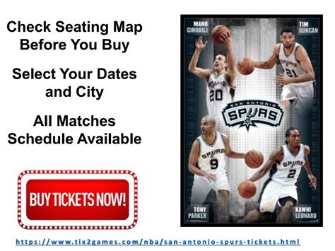 Discount San Antonio Spurs Tickets by tix2games - Issuu