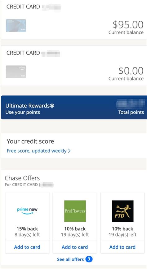 Chase Offers Now Show in the Online Login - Doctor Of Credit