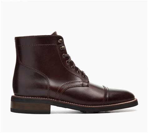 Men's Captain Lace-Up Boot In Brown Leather - Thursday Boot Company