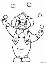 Clown Coloring Page For Kids » Turkau sketch template