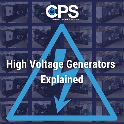 The Benefits of Medium/High Voltage Generators - Constant Power Solutions