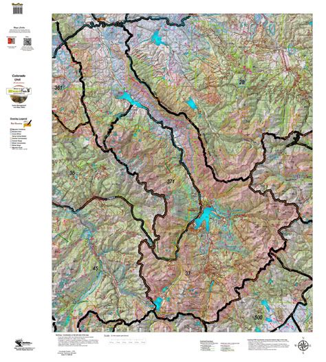 Colorado Unit 37 Elk Habitat map by Colorado HuntData LLC - Avenza Maps | Avenza Maps