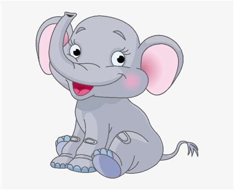 Elephant Cartoon Clip Art - Cute Elephant Clipart Png Transparent PNG - 600x600 - Free Download ...