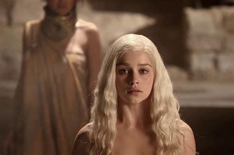 Game of Thrones star Emilia Clarke says producers 'guilt-tripped' her ...