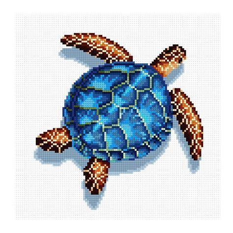 Cross Stitch Pattern: Sea Turtle PDF INSTANT DOWNLOAD - Etsy